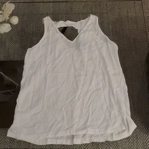 Escapada White Tank Top Size Medium